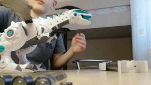 ДИНОЗАВР НА ПУЛЬТЕ УПРАВЛЕНИЯ! РАСПАКОВКА! ERA-DINO! DINOSAUR! МЕГАКРУТОЙ ДИНОЗАВР!