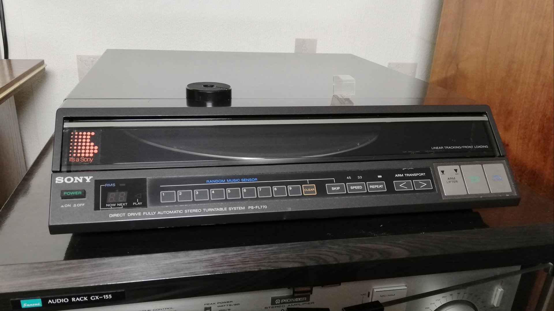 Sony PS-FL770. Автоматический программируемый проигрыватель винила. смотреть онлайн