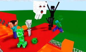 Monster School: PARKOUR CHALLENGE - Minecraft Animation