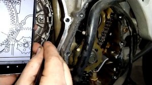 Yamaha FJR 1300 часть 2 ,сборка .Выставляем метки на корзине,проверка клапанов.ТО