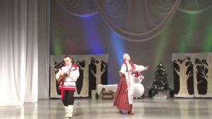 Топится, топится в огороде баня