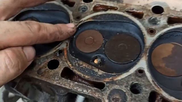 Прогары прокладок ГБЦ как это бывает #аудис4 #ауди100 #гбц #enginev6 #v6 #audiv6 #прогар #гбцауди