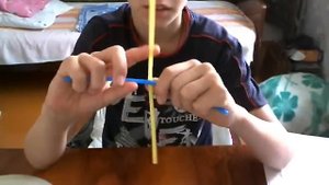 Фокус с трубочками