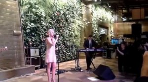 Полина Гагарина "Любовь тебя найдет (Одной левой OST)" Live @ Кинотеатр Москва, Moscow 28-apr-2015