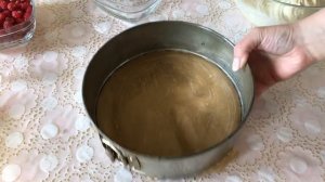 ПРОСТОЙ БИСКВИТ С МАЛИНОЙ ? БЫСТРЫЙ ЗАЛИВНОЙ ПИРОГ