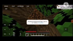 Играем в Майнкрафт часть 1.