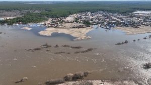 разлив Угры. Паводок 14.04.2022 года с. Дворцы Камельгино Староскаковское.