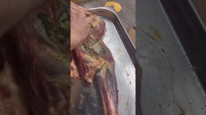 Готовим баранью ногу со средней прожаркой в пароконвектомате Unox