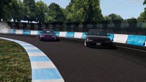 Первые соревнования по дрифту в BeamNG Drive