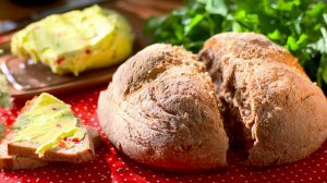 Рецепт содового хлеба и домашнего сливочного масла