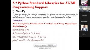 Support Libraries for Artificial Intelligence in Python & Coding Automation with AI-Prof. E. Adetib