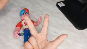 Я слепил Бойфренда из FNF !!! #fnf #FNF #бойфренд #Бойфренд #лепка #пластилин