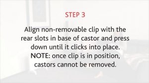 How to install castors on your Noirot Spot Plus panel heater