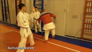 Sports karate training -  autumn 1 (2015)