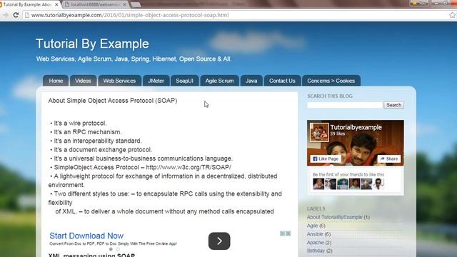 About Simple Object Access Protocol (SOAP), Web Services смотреть онлайн