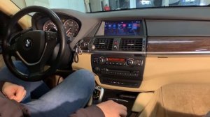 BMW X5 E70, X6 E71 - доп мультимедиа на заменный монитор