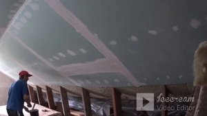 ЗАДЕЛКА СТЫКОВ ГИПСОКАРТОНА НА МАНСАРДЕ