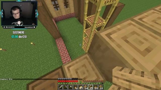 INCEP CONSTRUCTIILE SI FACEM CEL MAI BUN PICKAXE DIN JOC PE MINECRAFT *NKZ & SQUAD* CU ABONATII! смотреть онлайн
