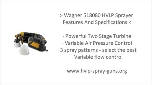 Wagner 518080 Control Spray Max HVLP Sprayer - HVLP Spray Guns Reviewed смотреть онлайн