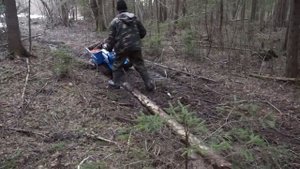 Гусеничная мототачка для мотоблока НЕВА.Тест новой ходовой.