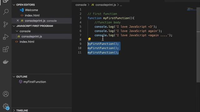 11. Functions in JavaScript | Introduction to function JavaScript| JavaScript tutorial for beginner