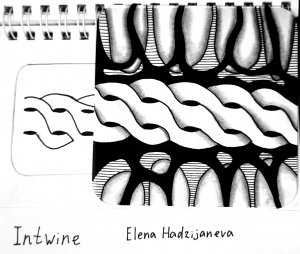Зентангл Тангл Intwine