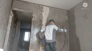 Ускоряемся! Быстрая грунтовка стен краскопультом Диолд КРЭ-3