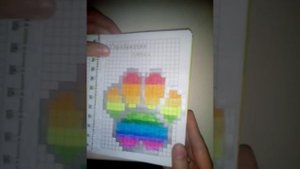 Мои рисунки по клеточкам. Часть 1 ??