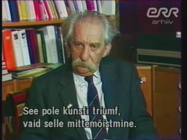 [27 из 33] Юрий Лотман — Искусство как форма мышления