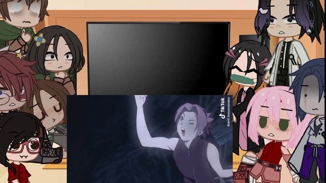 ✨?|•|реакция разных Аниме |•|на друг друга|•|•| 1/? |•|•|✨?