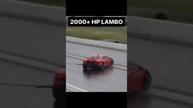 2000HP Lamborghini Huracan Drag Crash ? #lamborghini #huracan #lambohuracan #dragracing