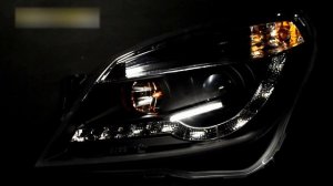 Тюнинг фары Опель Астра Н | Headlights Opel Astra H