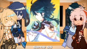 Anemo boys react to each other! ||Gacha||(read des)~ Lazy/rush..Part 1/2 // slightly xiather