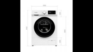 Новая стиральная машина Tuvio WFS76HW1 с инвертором и паром — удобное решение для вашей жизни