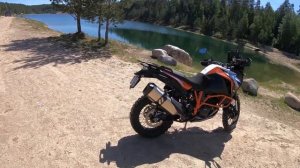 ПОЙМАЛ ВОБЛИНГ!!! ЛЁГКИЙ ОБЗОР KTM 1290 SUPER ADVENTURE R!!!