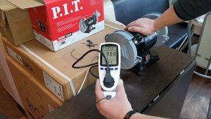 Замер потребляемой мощности точильного станка P.I.T.