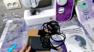 Распаковка - Швейная машина Brother RS-200s