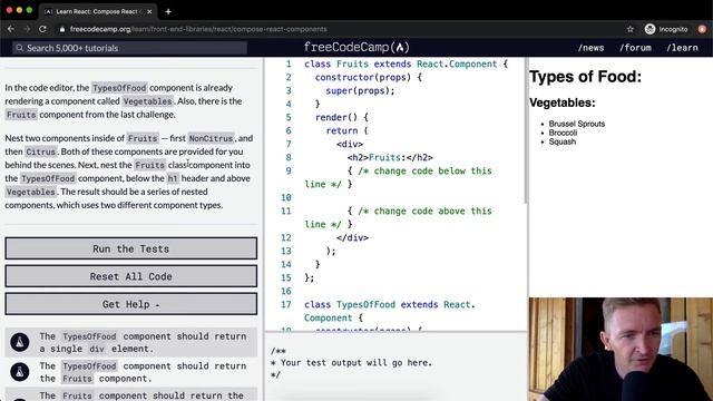 Compose React Components - React - Free Code Camp