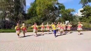Хореографический ансамбль Планета танца Народный танец Кудрявчик