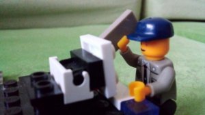 Лего-мультфильм "Пётр играет в Call of Duty"