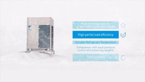 VRV Daikin обогрев зимой