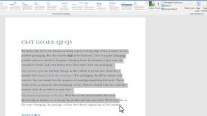 Change line spacing in Microsoft Word