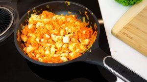 Это так вкусно,? Если у вас дома есть рис и морковь, тогда срочно готовьте! Быс