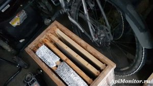 ? Натягиваем проволоку степлером
