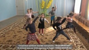 Танцевальный кружок в детском саду "Танцующие лучики"