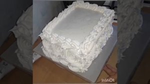 Оформление торта БЗК ,очень простое украшение торта на годик девочке.