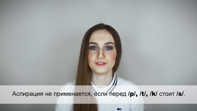 Аспирация ? (придыхание) в английском - English Spot