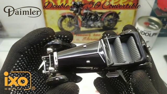 Лучшая модель IXO в моей жизни | обзор модели Daimler Double Six 50 Convertible 1931 1:43 IXO-Model смотреть онлайн