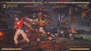 Peacemaker VS Geras - Mortal Kombat 1 PS5