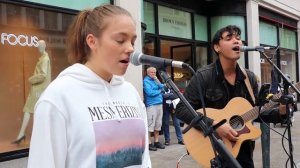 HIS VOICE IS AMAZING | Wicked Game - Chris Isaak | Allie Sherlock & Jacob Koopman cover